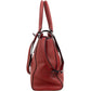Prada Red Vitello Daino Leather Tote Handbag