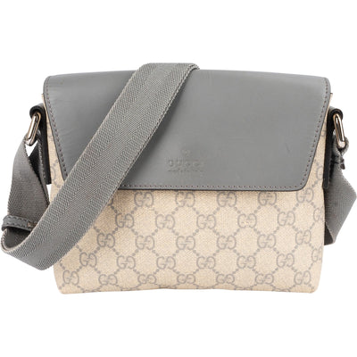 Gucci Monogram GG Supreme Canvas Crossbody Bag