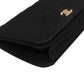 Chanel Quilted Cotton Medium Single Flap Shoulder Bag