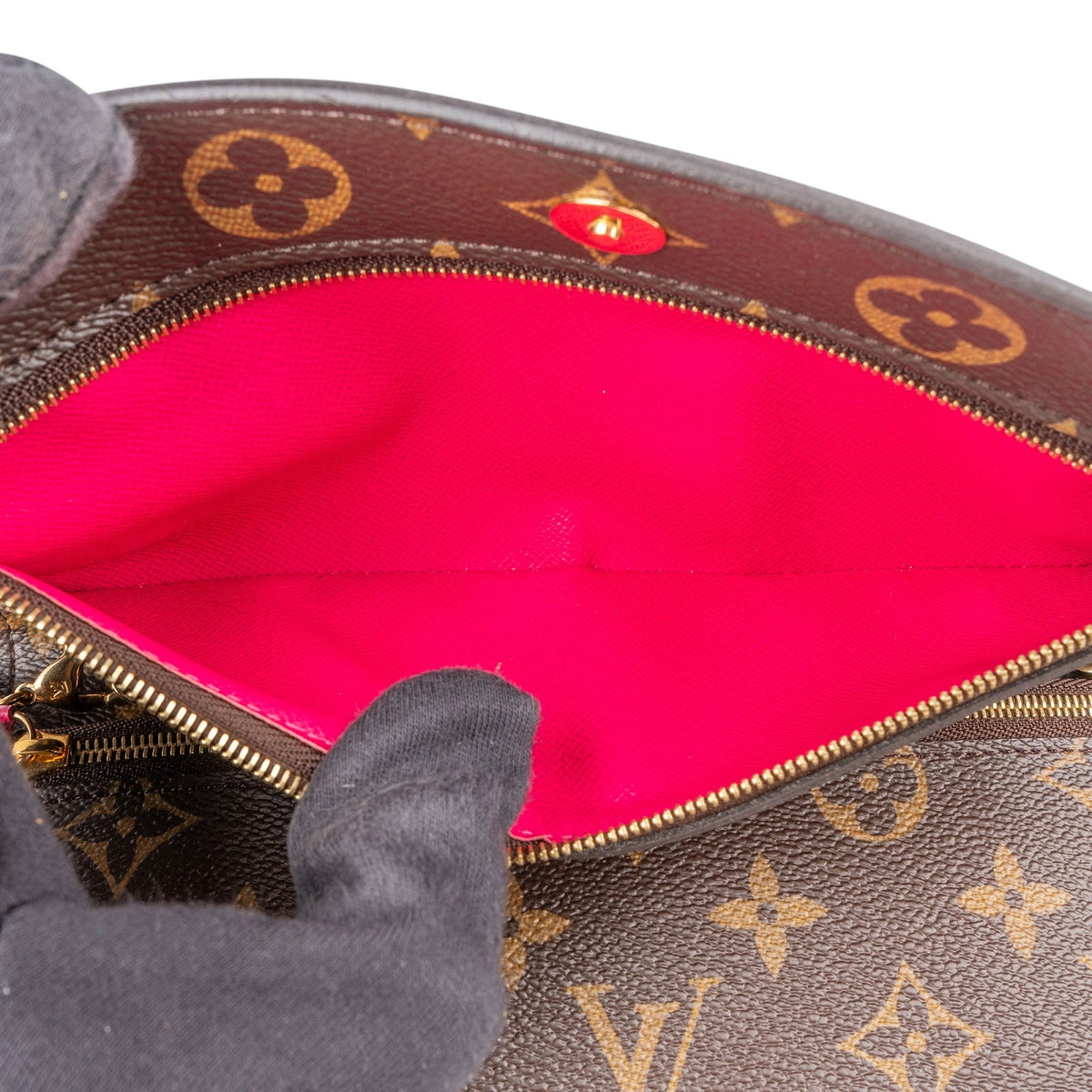 Louis Vuitton Pochette Weekend Christmas Animation aus Monogram Canvas – Ansicht 7