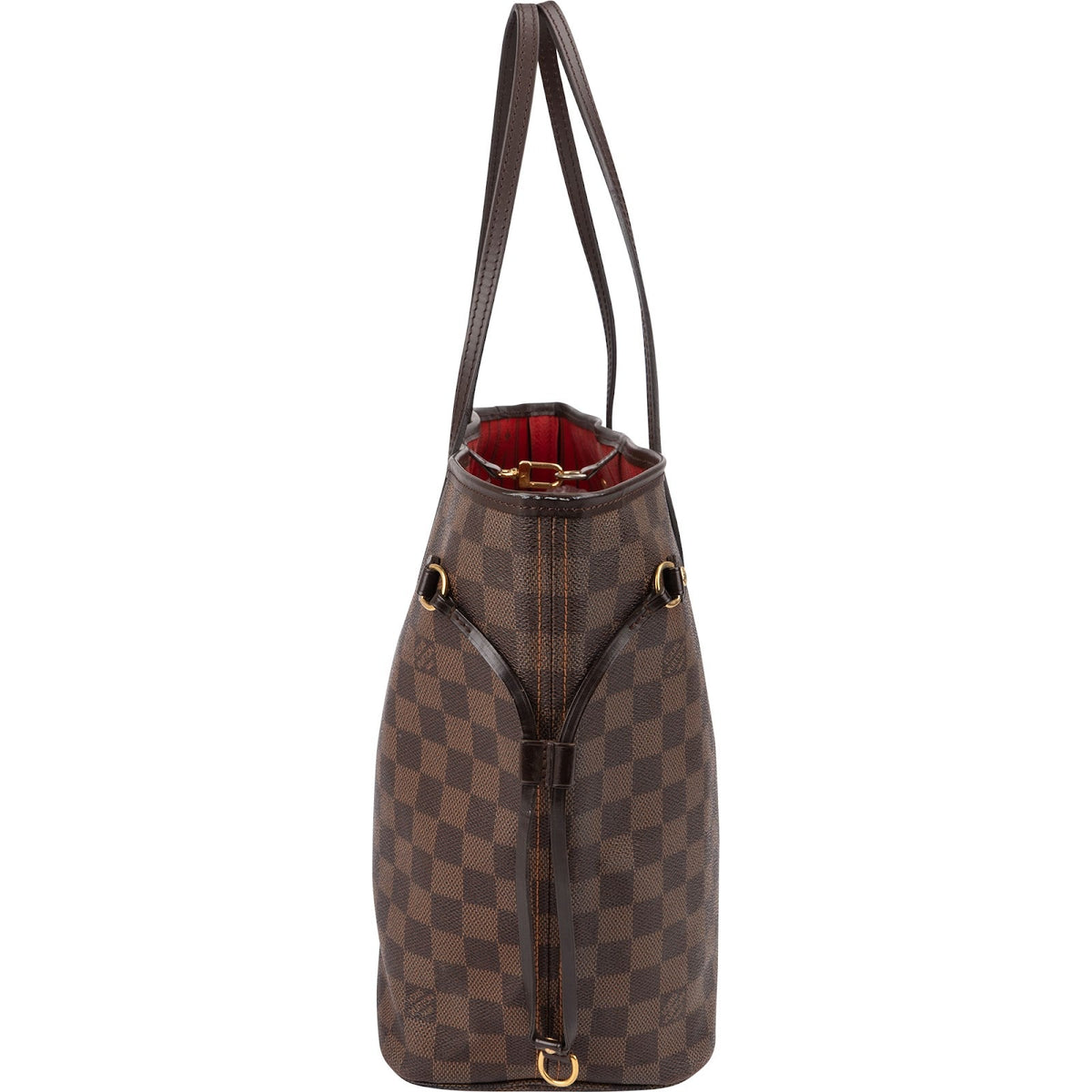 Louis Vuitton Neverfull MM aus Damier Ebene Canvas – Ansicht 4