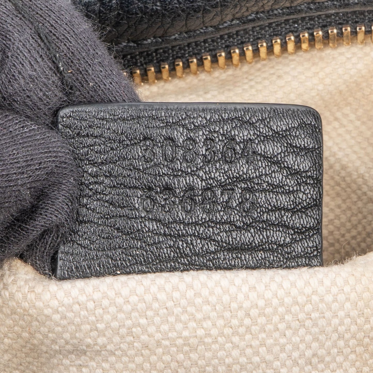 Gucci Leather GG Soho Crossbody Bag