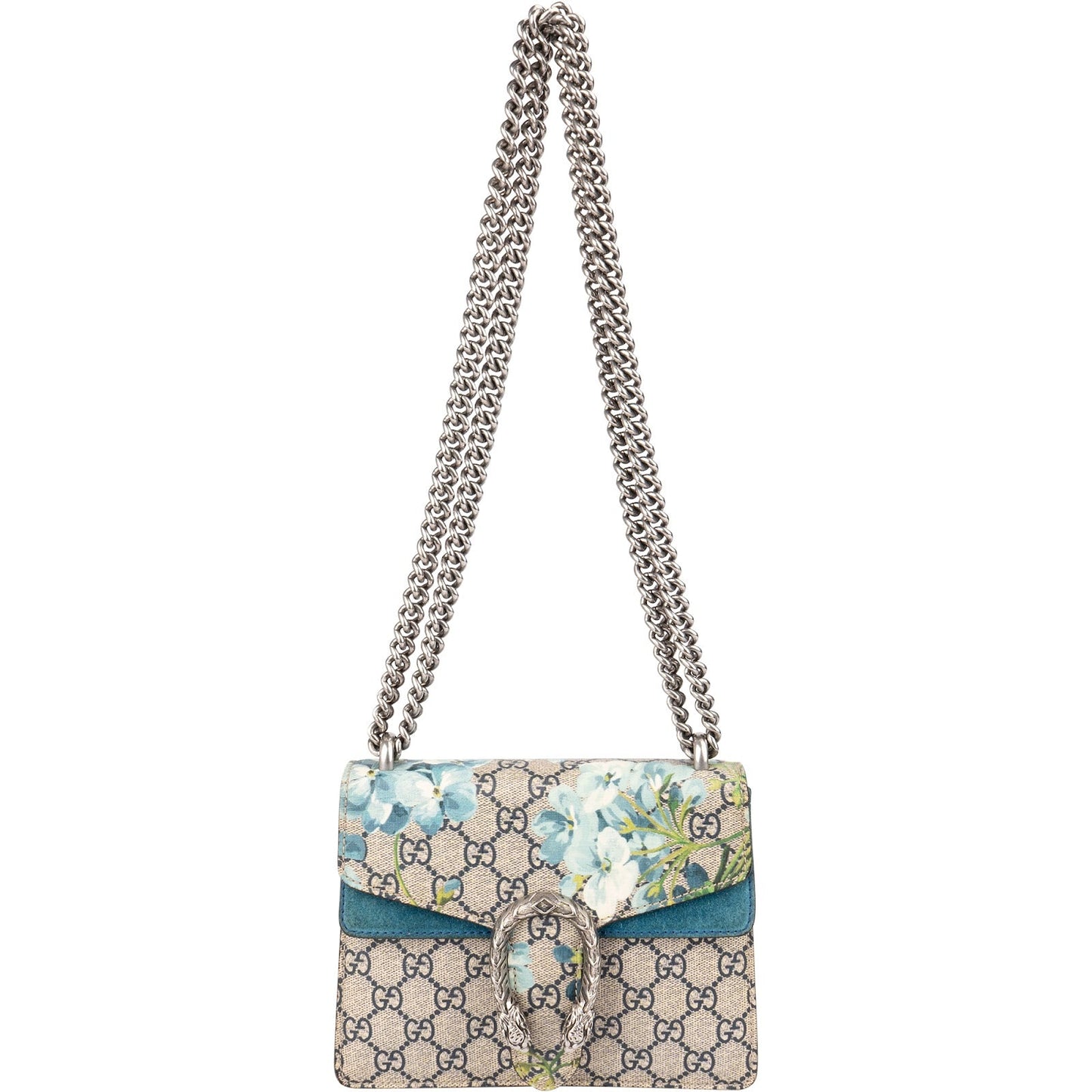 Gucci Monogram GG Supreme Blooms Dionysus Mini Crossbody Bag