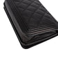 Chanel Quilted Caviar Leather Wallet On Chain Boy Crossbody Bag