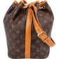 Louis Vuitton Monogram Canvas Sac Noé Petit Shoulder Bag