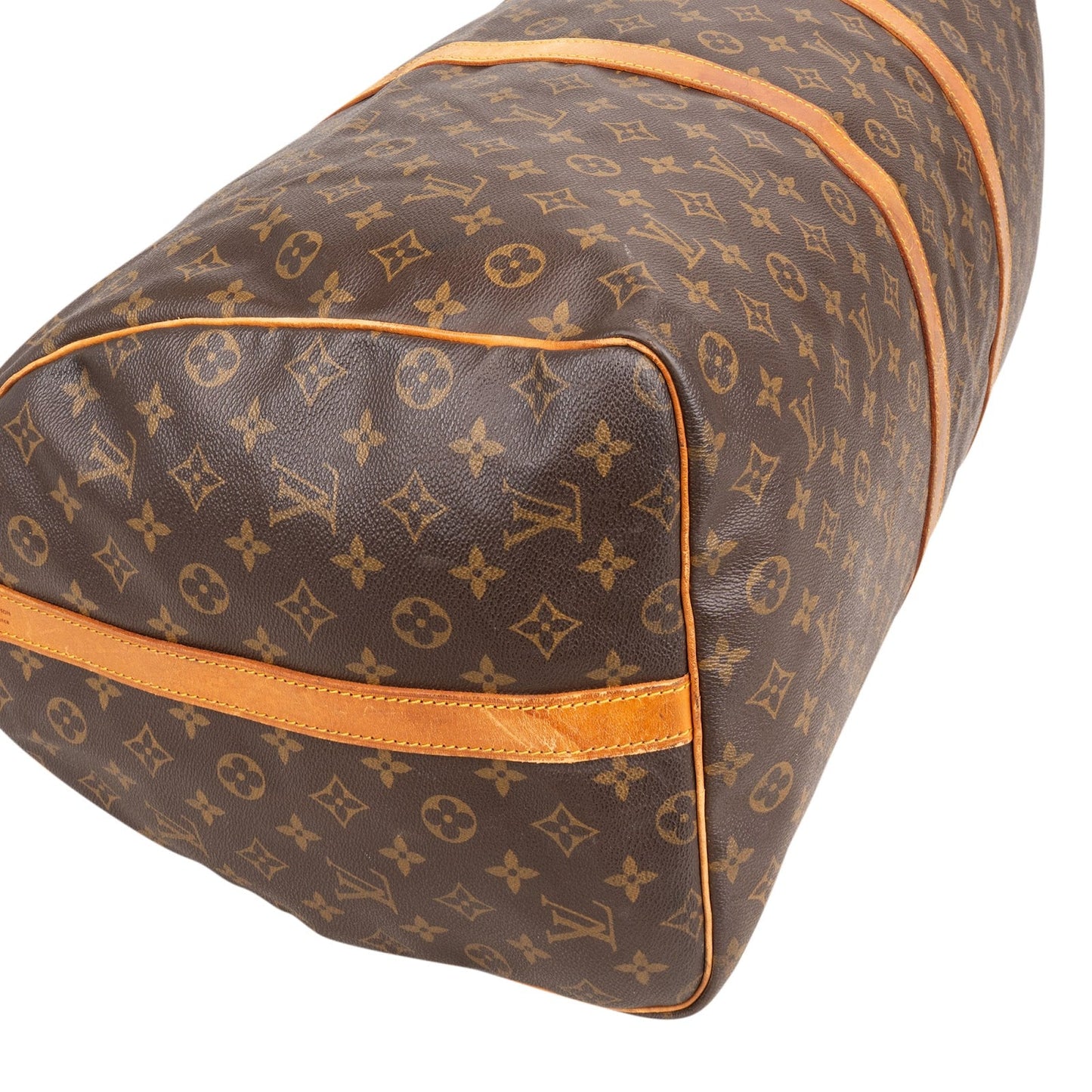 Louis Vuitton Monogram Canvas Keepall 60 Bandoulière Travel Bag
