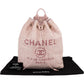 Chanel Woven Tweed Deauville Drawstring Bucket Backpack