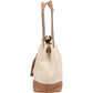 Gucci Perforated Leather Canvas GG Soho Crossbody Bag