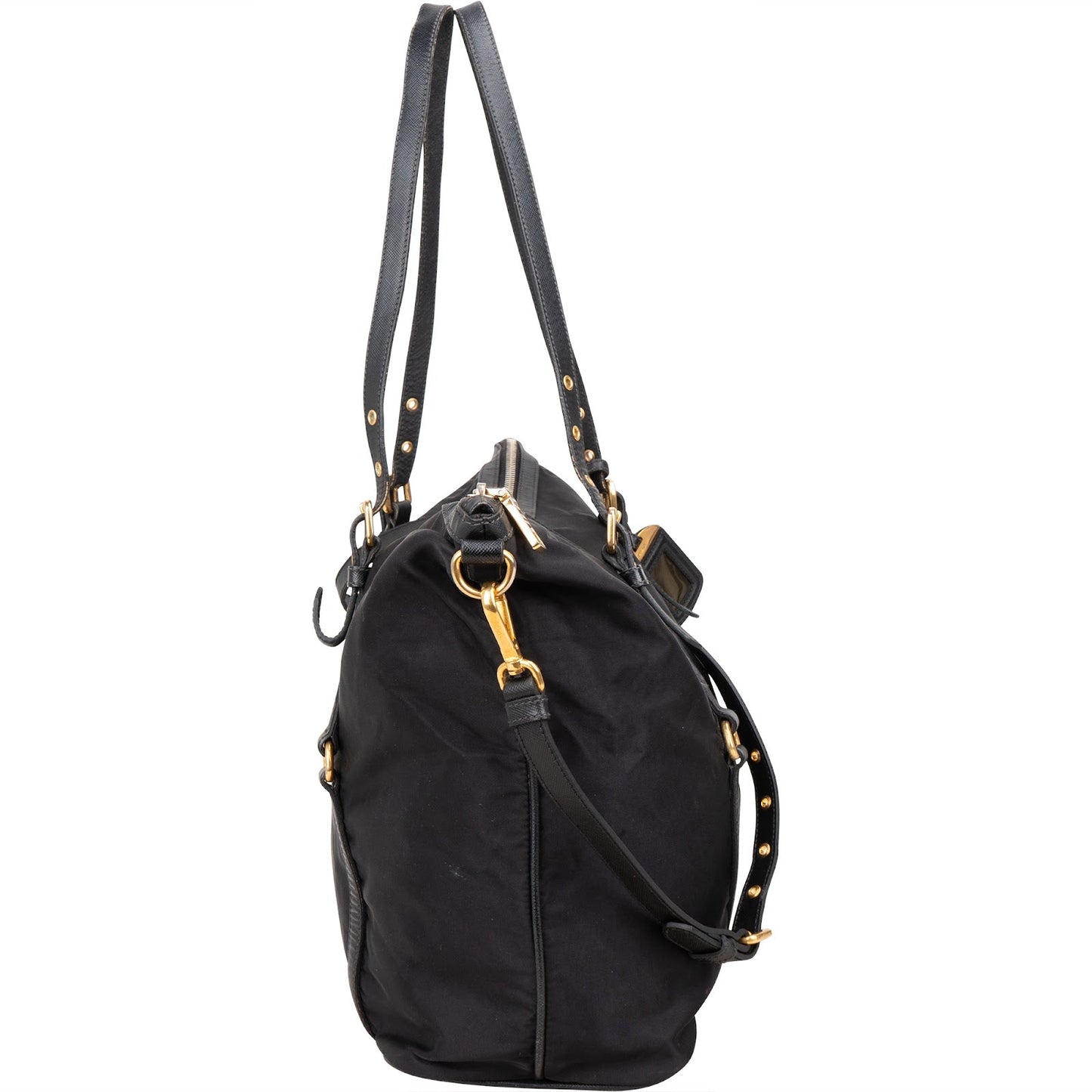 Prada Tessuto Tote Shoulder Bag