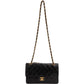 Chanel Quilted Lambskin 24K Gold Small Double Flap Shoulder Bag