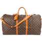Louis Vuitton Monogram Canvas Keepall 60 Bandoulière Travel Bag