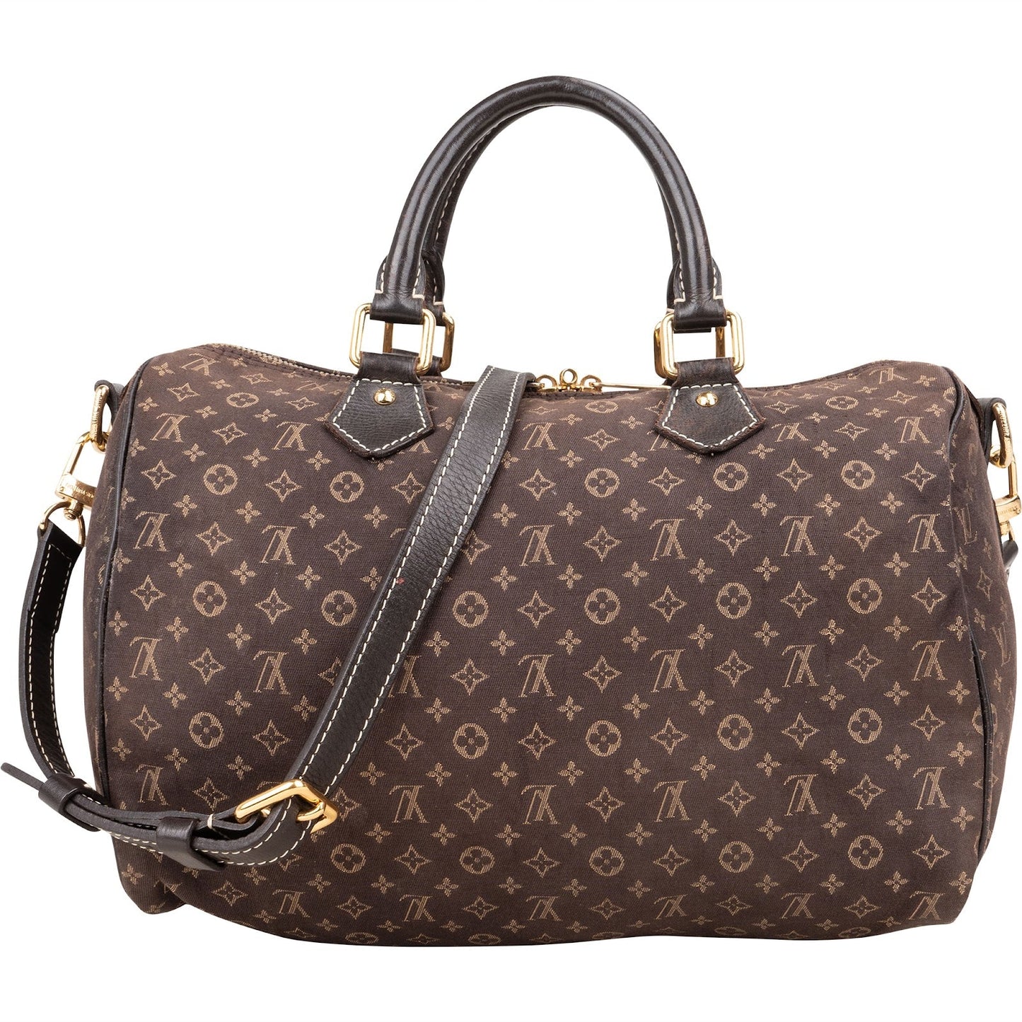 Louis Vuitton Mini Lin Monogram Speedy 30 Bandoulière Handbag