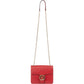 Gucci Grained Leather Interlocking GG Small Crossbody Bag