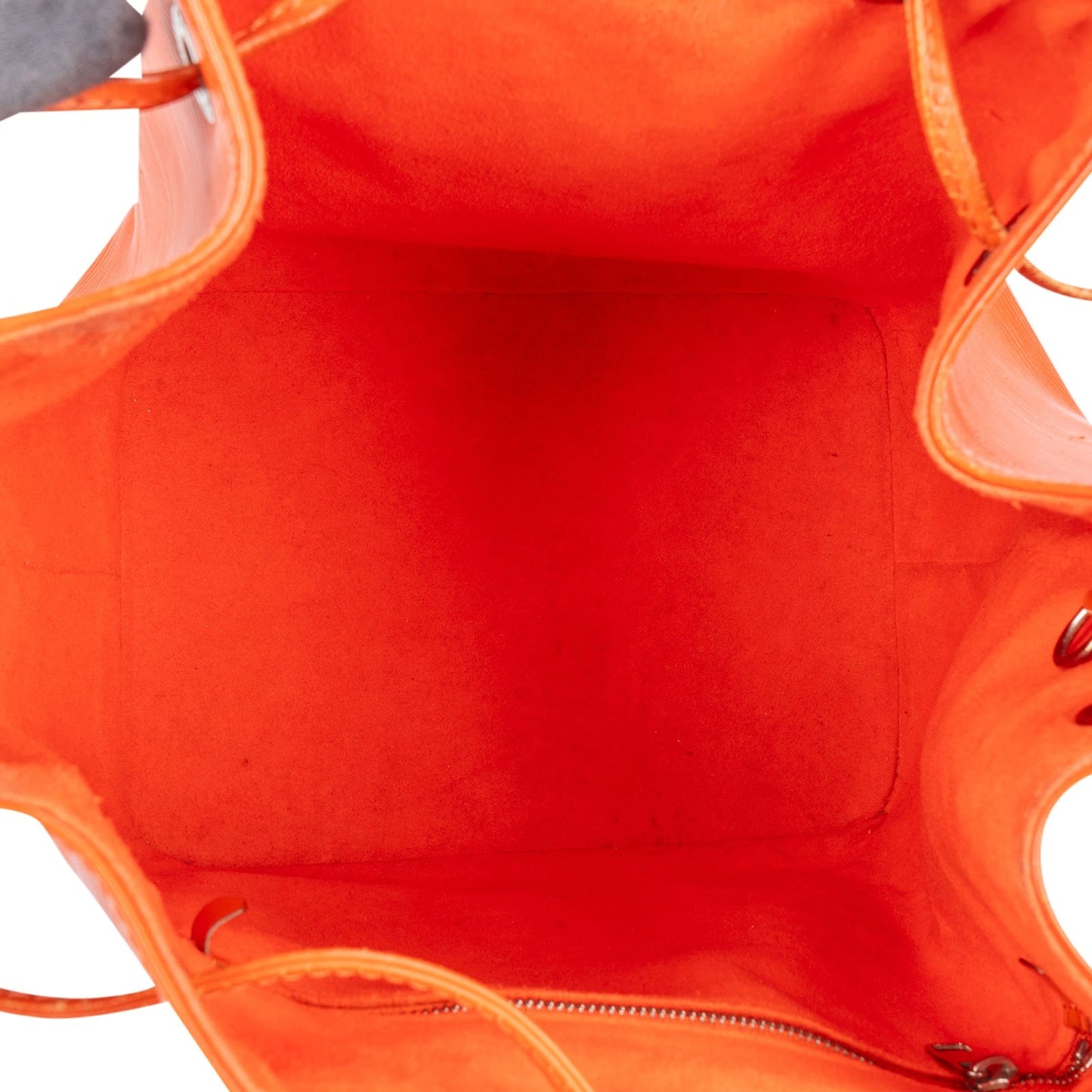 Louis Vuitton Orange Epi Leather NM Sac Noe Petit Shoulder Bag