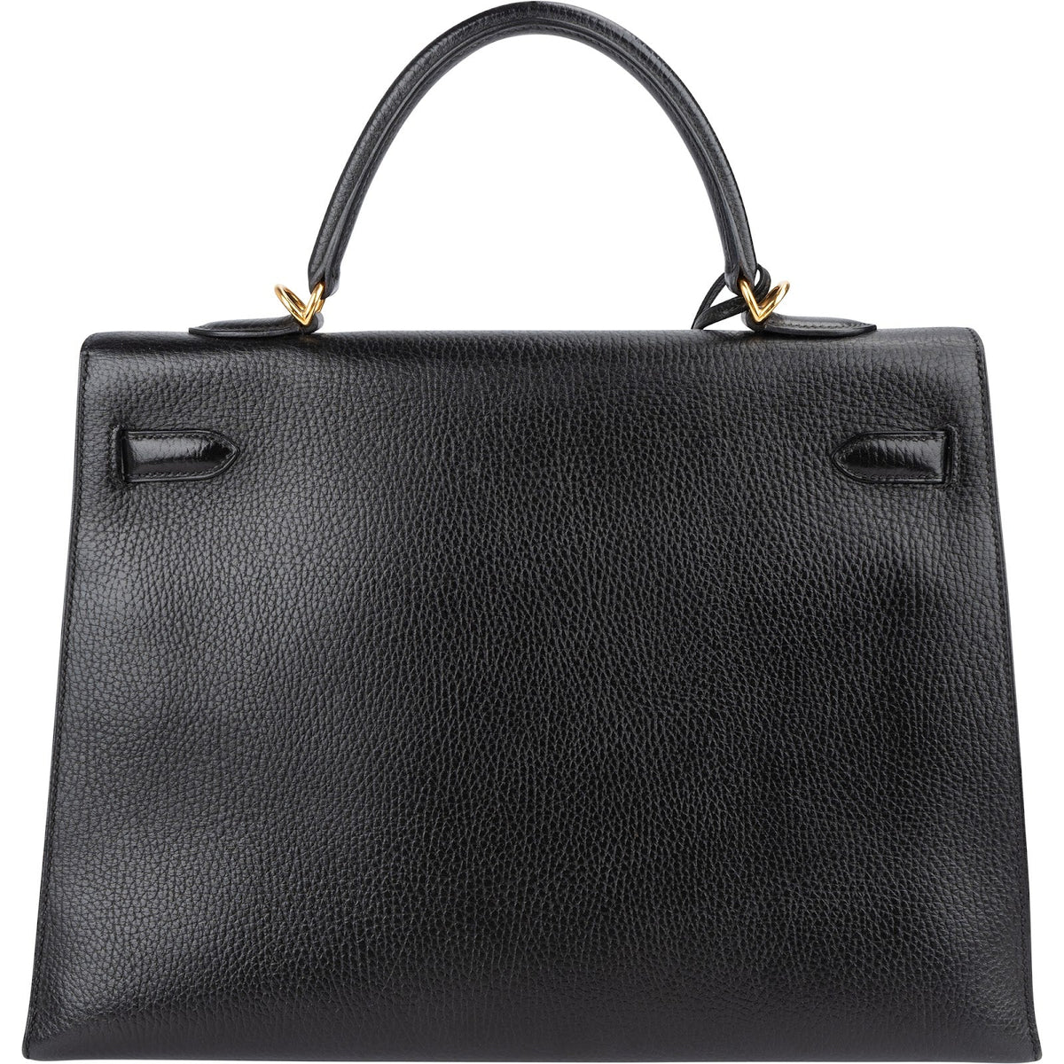 Hermès Ardennes  Leather Kelly 35 Sellier Handbag GHW