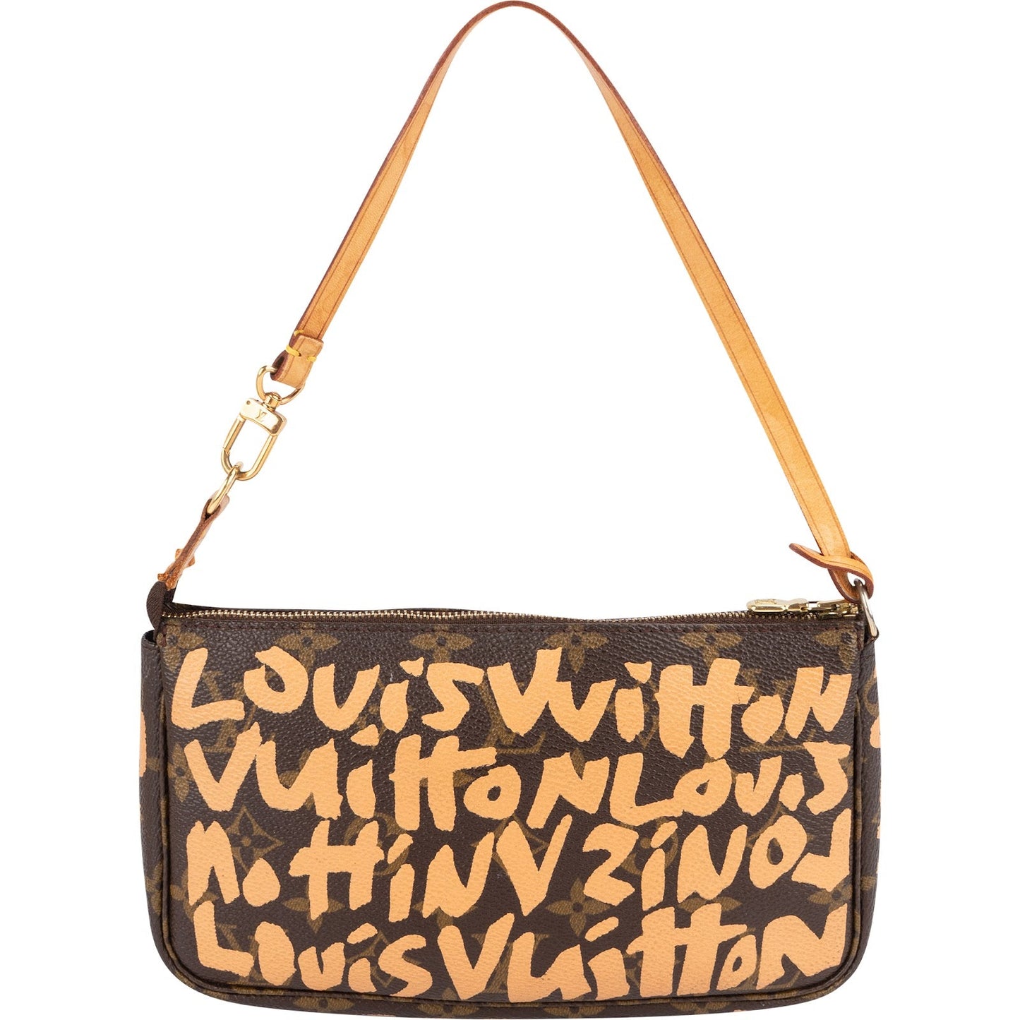 Louis Vuitton Limited Monogram Graffiti Pochette Accessoires Handbag