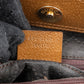 Gucci Brown Leather Bamboo Top Handle Handbag