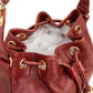 Chanel Caviar Leather CC Drawstring Bucket Crossbody Bag