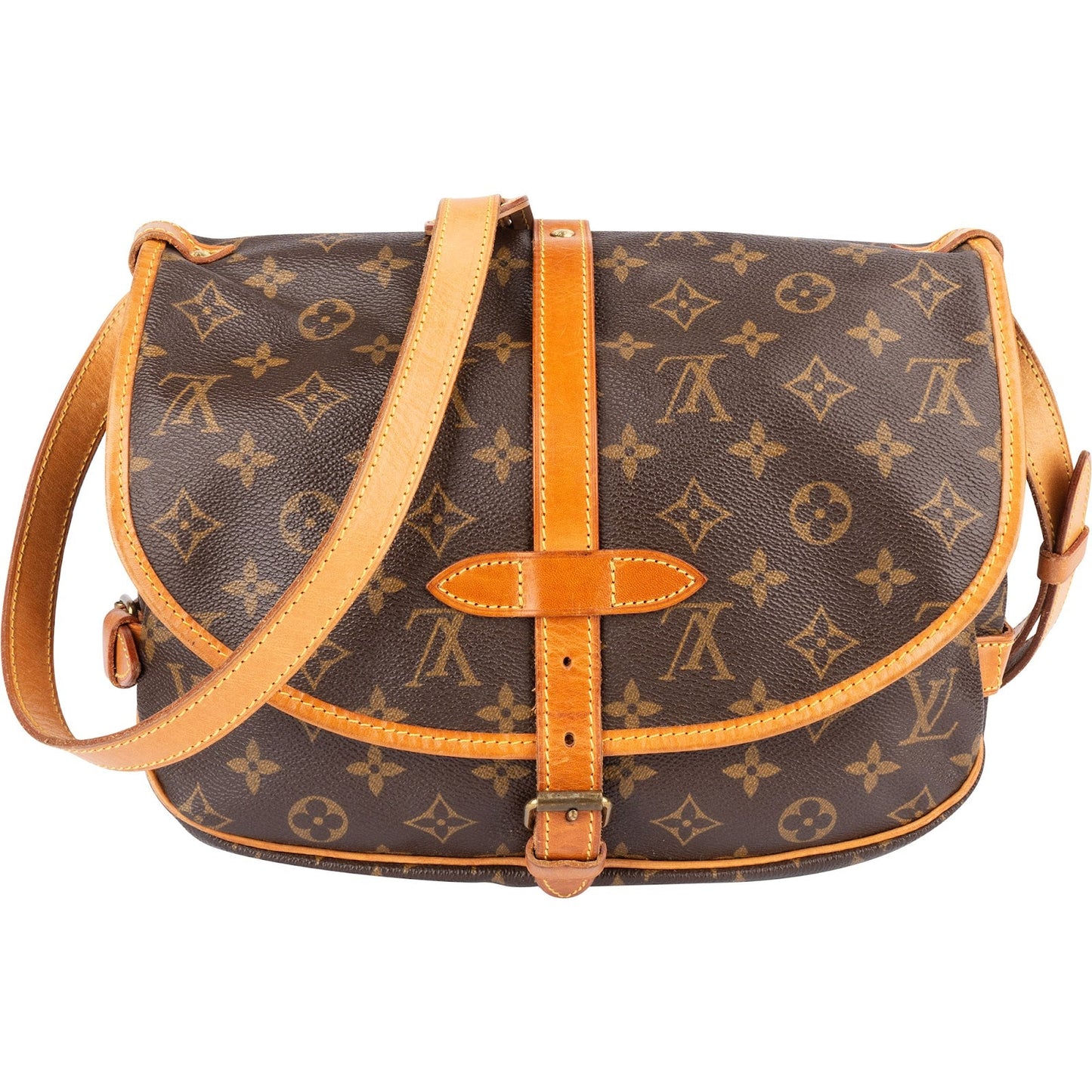 Louis Vuitton Monogram Canvas Saumur 30 Crossbody Bag