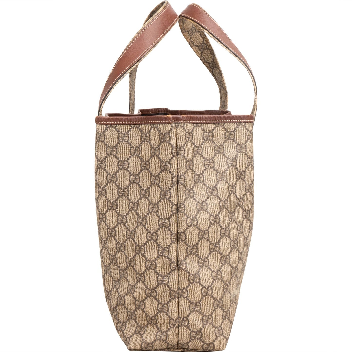 Gucci Monogram GG Supreme Web Tote Handbag