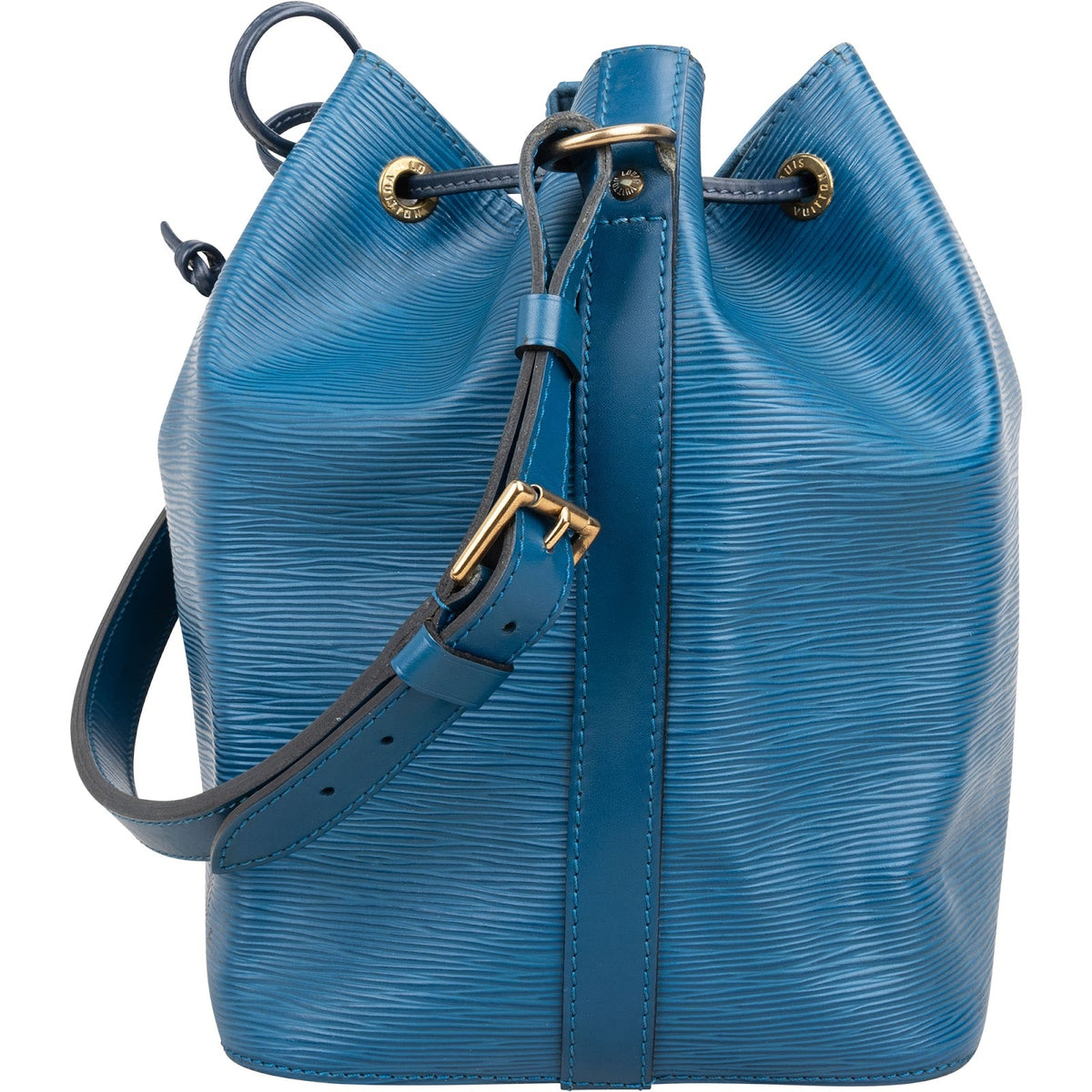 Louis Vuitton Blue Epi Leather Sac Noé Petit Shoulder Bag