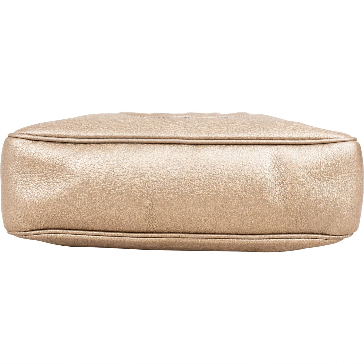 Gucci Metallic Leather Soho GG Shoulder  Bag