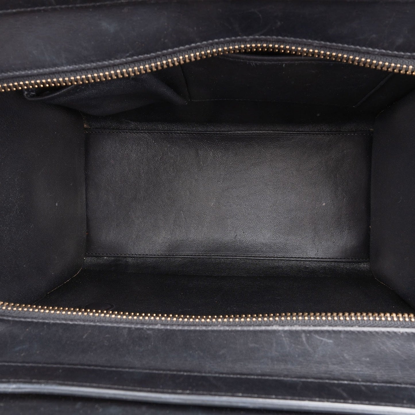 Céline Tricolor Leather Luggage Handbag