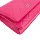Chanel Quilted Caviar Leather Wallet on Chain Crossbody Bag