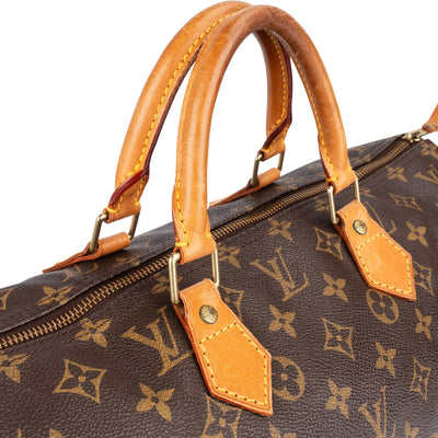 Louis Vuitton Monogram Canvas Speedy 40 Handbag