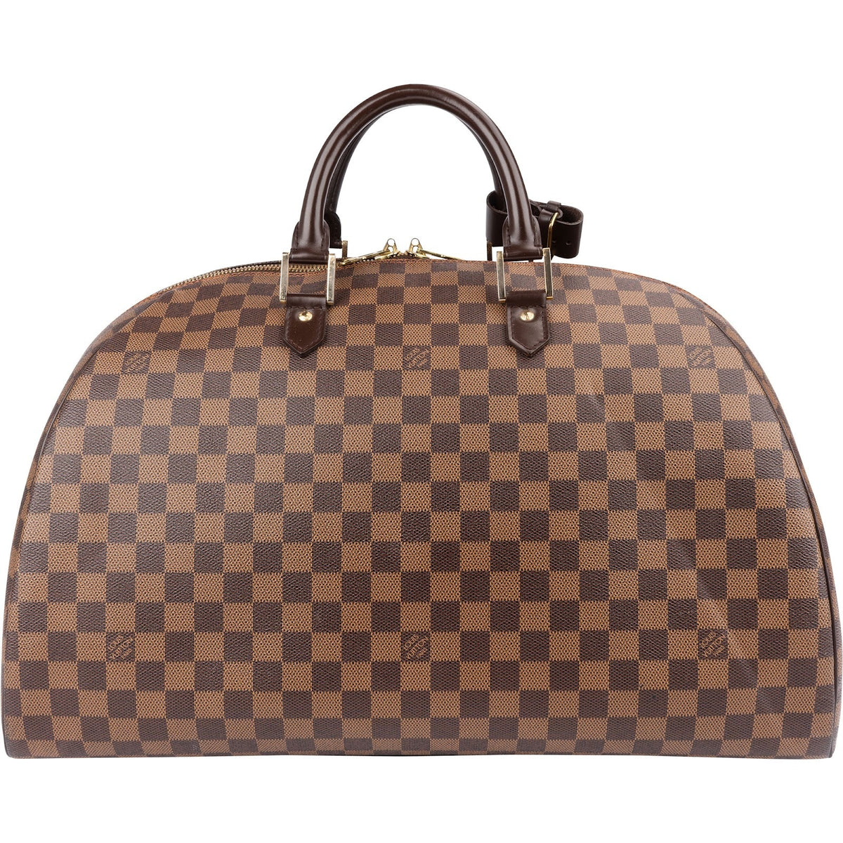 Louis Vuitton Monogram Damier Ebene Ribea GM Weekender Travel Bag