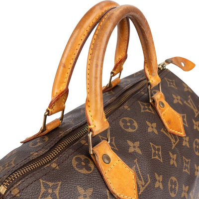 Louis Vuitton Monogram Canvas Speedy 30 Handbag