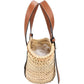 Loewe Raffia Small Basket Shoulder Bag