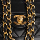 Chanel Quilted Lambskin 24K Gold Clip Single Flap Shoulder Bag