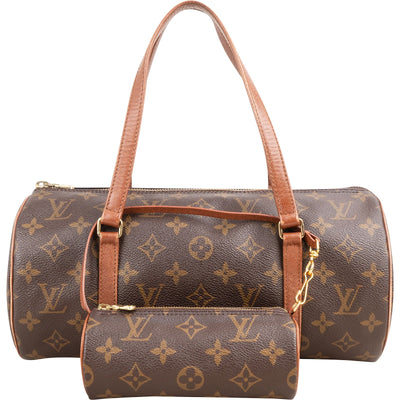 Louis Vuitton Monogram Canvas Papillon Set Handbag