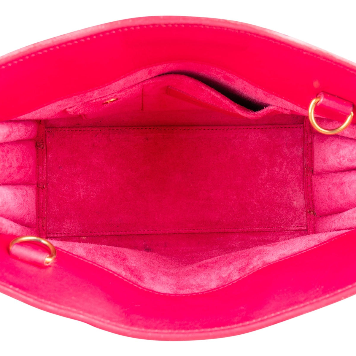 Saint Laurent Sac De Jour aus rosa Leder – Ansicht 9