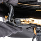 Prada Small Galleria aus schwarzem Saffiano-Leder – Ansicht 11