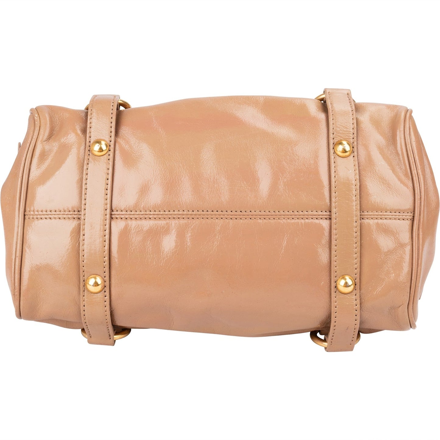 Miu Miu Vitello Lux Leather Bow Handbag