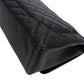 Chanel Quilted Caviar Leather Palladium Maxi Single Flap Crossbody Bag