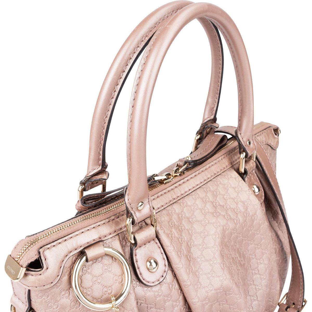 Gucci Sukey Satchel aus Microguccissima-Leder – Ansicht 2