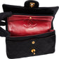 Chanel Quilted Lambskin 24K Gold Small Double Flap Shoulder Bag