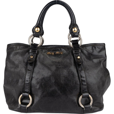 Miu Miu Vitello Lux Handbag
