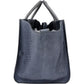 Celine Bleu Python Leather Phantom Handbag