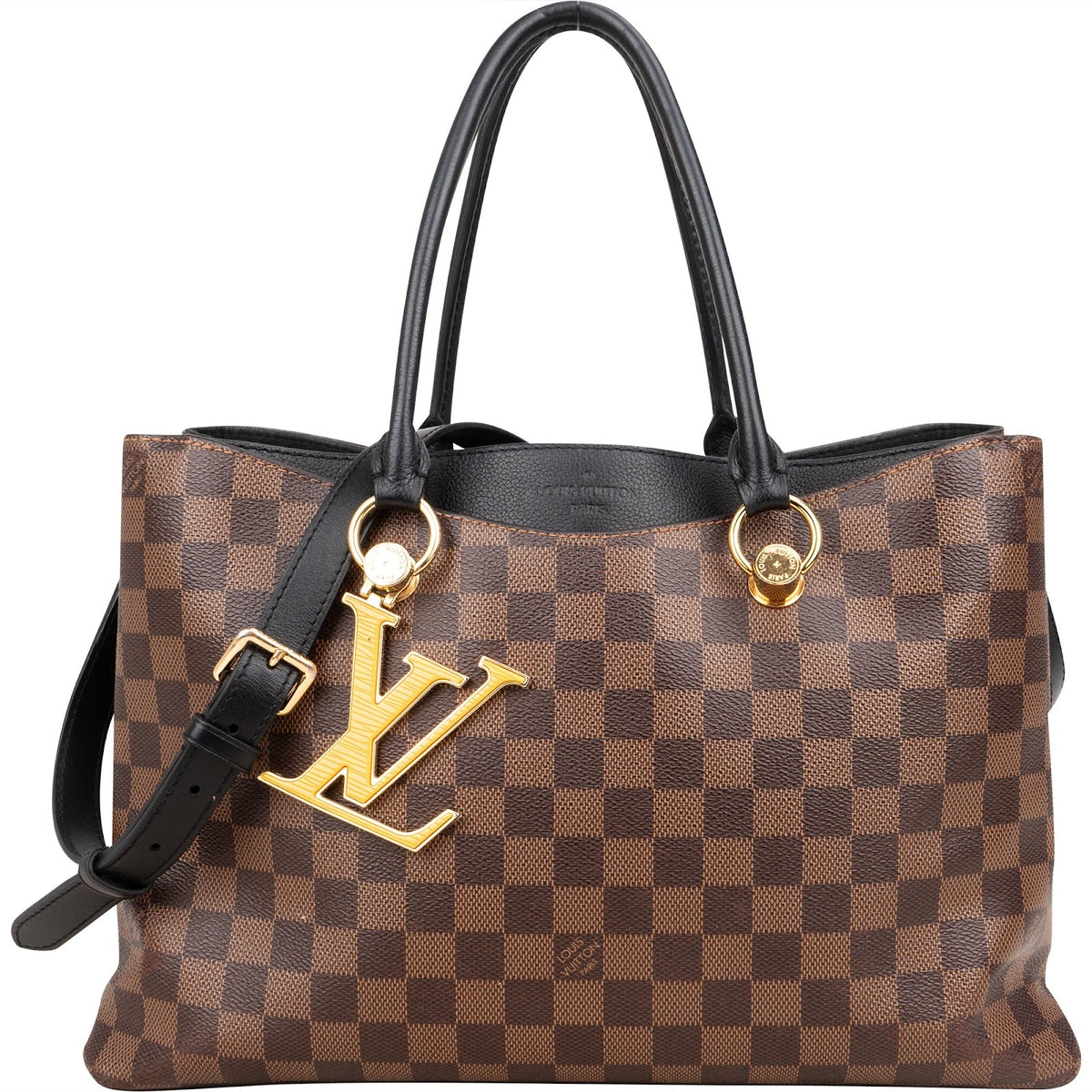 Louis Vuitton Monogram Damier Ebene Riverside Handbag