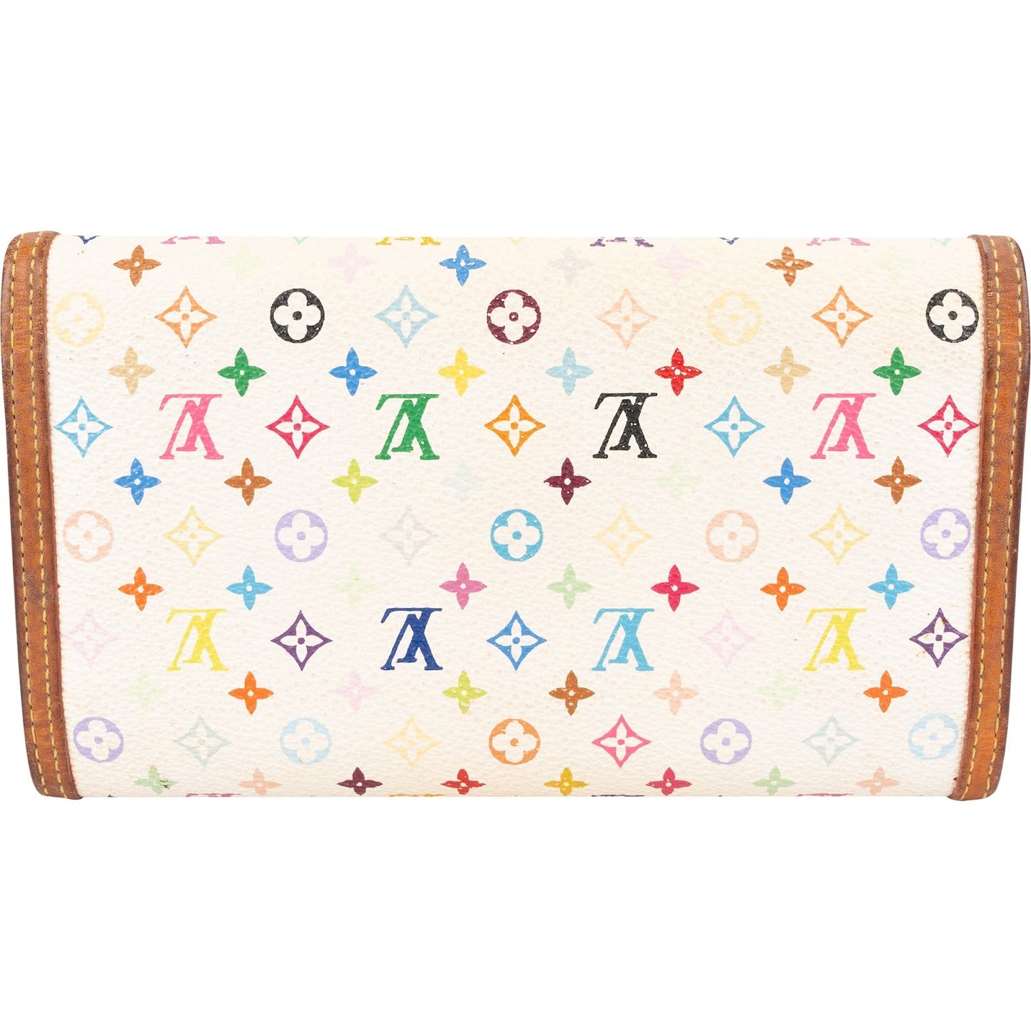 Louis Vuitton Murakami Multicolor Porte-Trésor International Wallet
