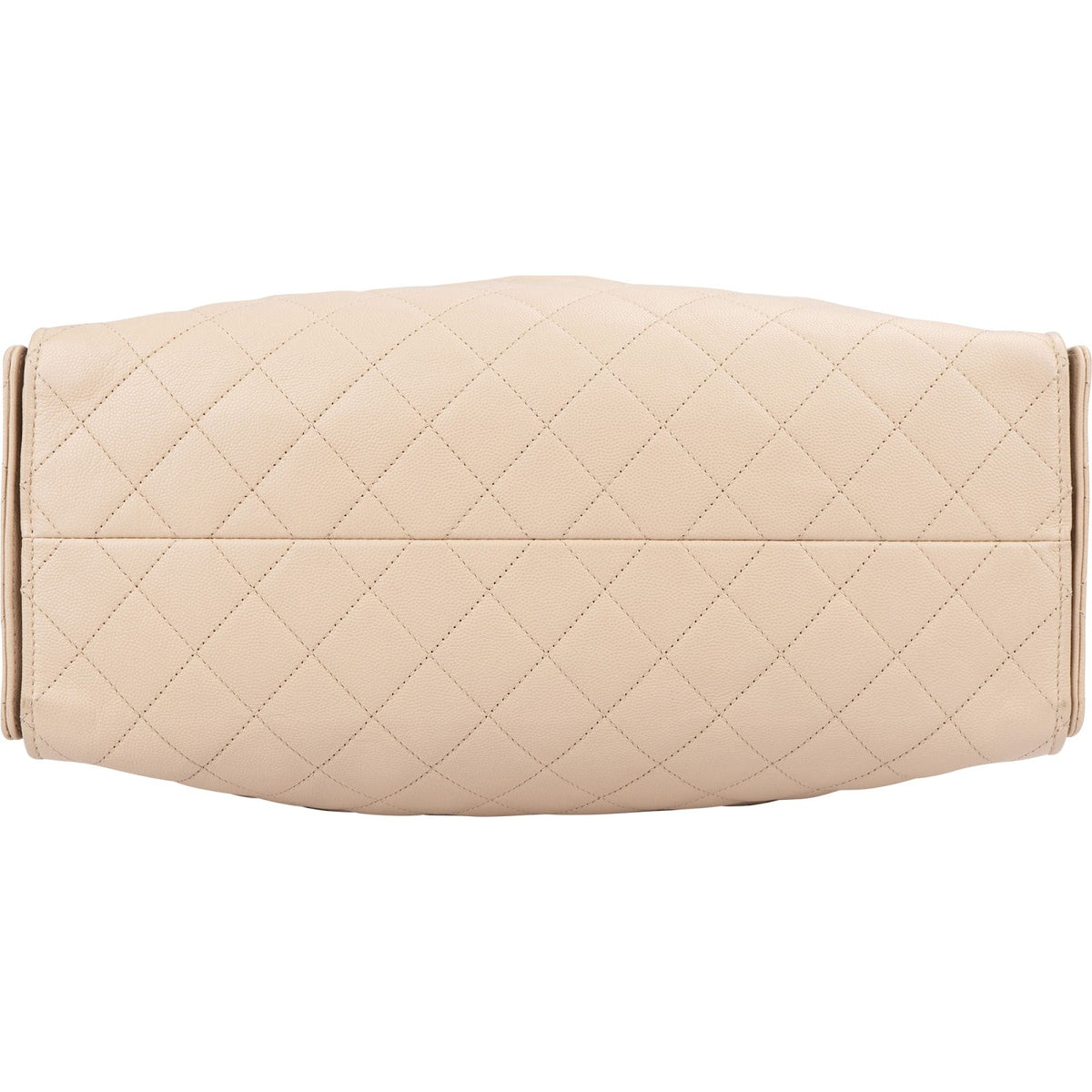 Chanel 25 Quilted Caviar Leather CC Maxi Drawstring Shoulder Bag