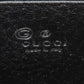 Gucci Grained Leather Interlocking GG Wallet On Chain Crossbody Bag
