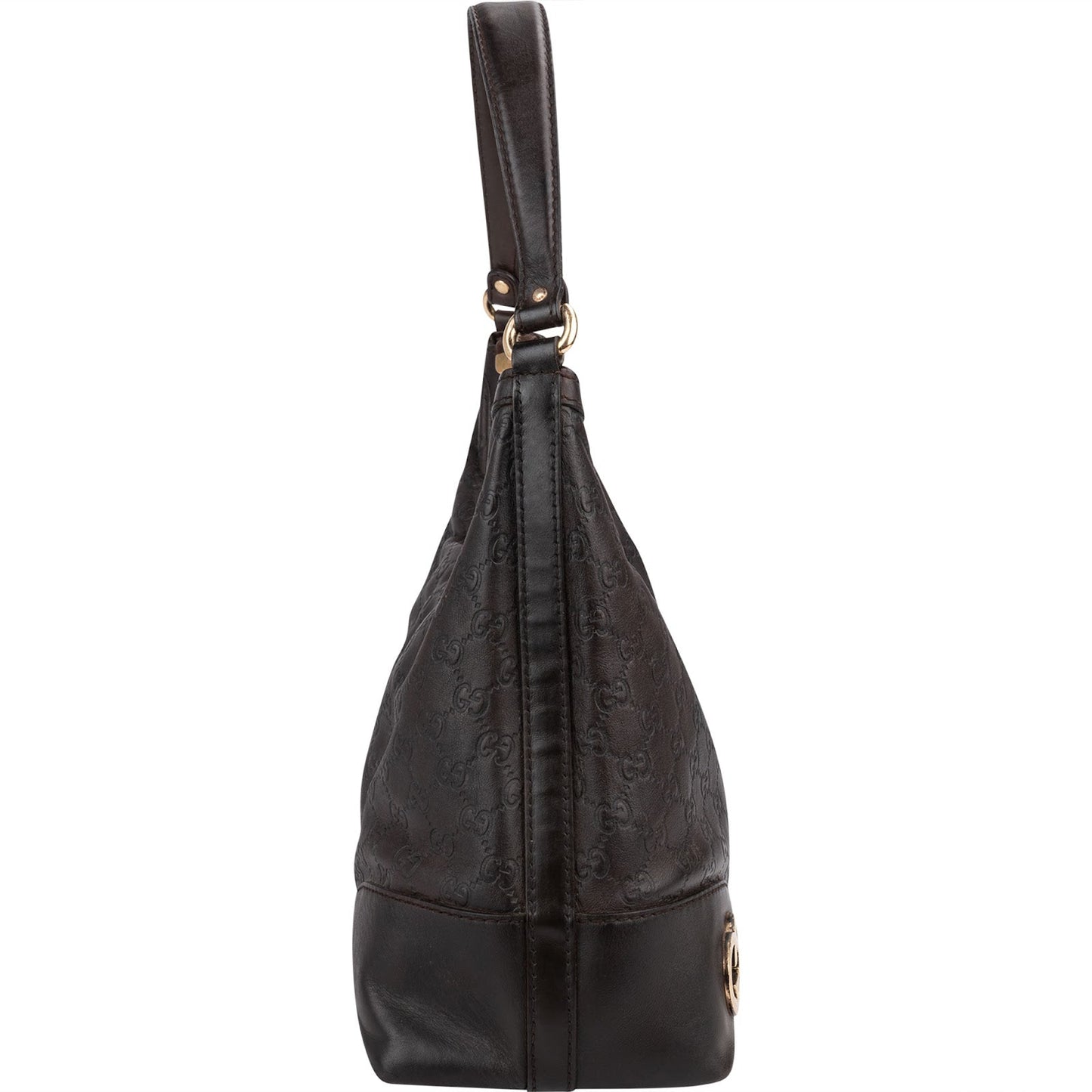 Gucci Guccissima Leather Lovely Heart Shoulder Bag