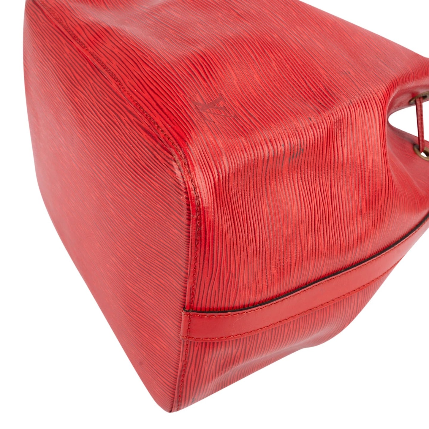 Louis Vuitton Red Epi Leather Sac Noé Petit Shoulder Bag