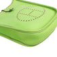 Hermès Vert Clemence Leather Evelyne PM Crossbody Bag