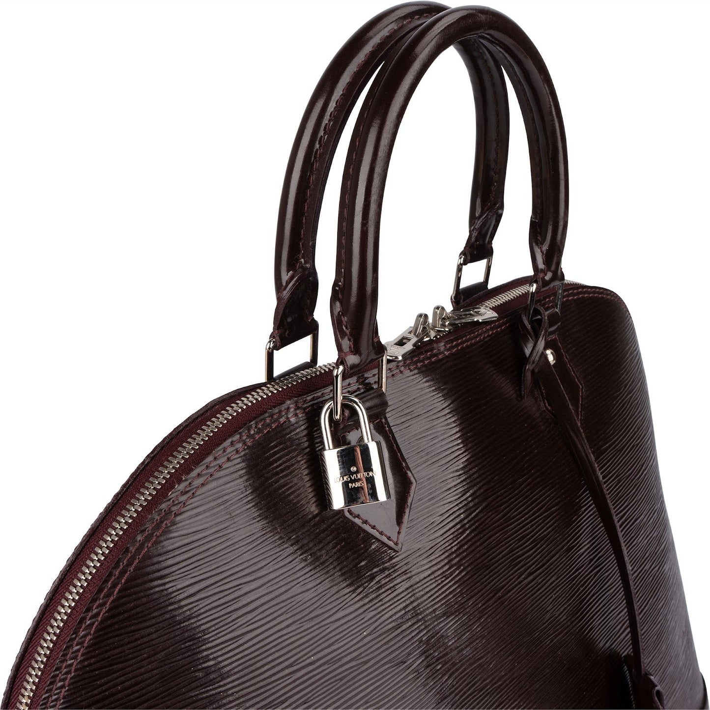 Louis Vuitton Prune Electric Epi Leather Alma GM Handbag